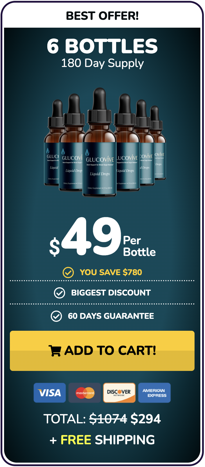 glycovex buy now 6 bottles